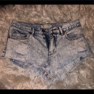 Jean shorts